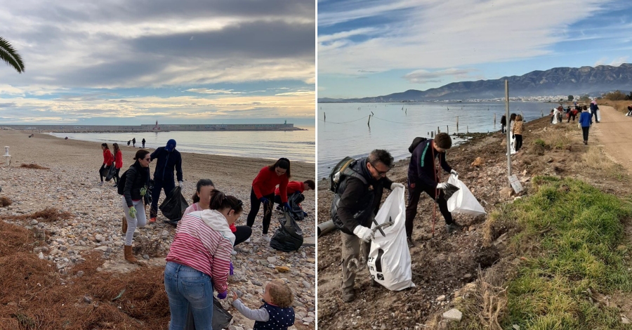 Continuen les accions voluntries per netejar les platges | EbreActiu.cat, revista digital d’oci actiu | Terres de l’Ebre ...